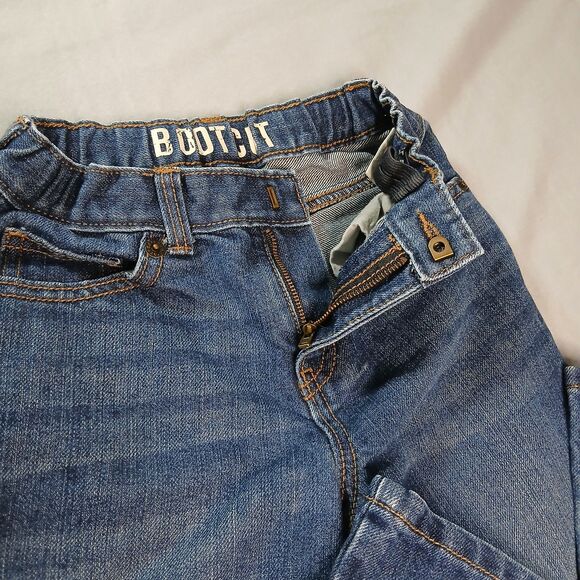 Crazy 8 Bootcut Jeans Bundle Med Wash Denim Set of 2 Classic Girls Youth sz 8 - Picture 8 of 9